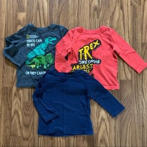 Old Navy Long Sleeve Shirts 24m (Qty 3)